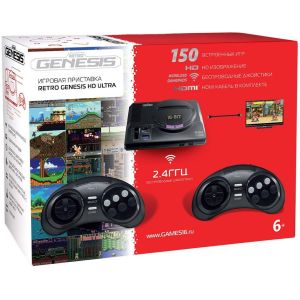 Игровая консоль Retro Genesis HD Ultra + 150 игр